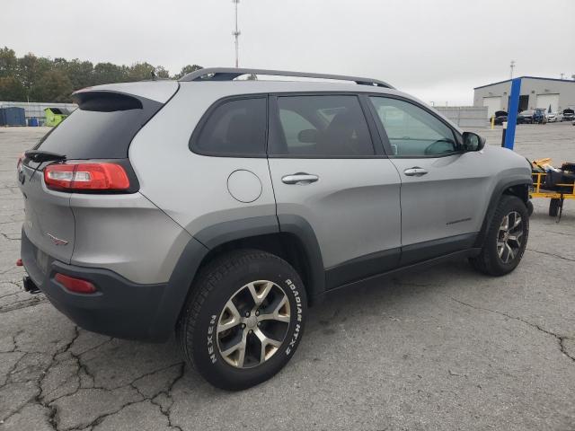 1C4PJMBS4EW237676 - 2014 JEEP CHEROKEE TRAILHAWK SILVER photo 3