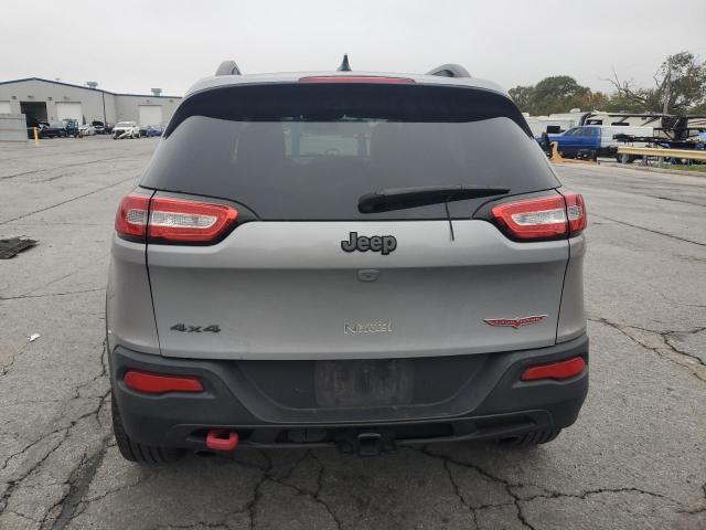 1C4PJMBS4EW237676 - 2014 JEEP CHEROKEE TRAILHAWK SILVER photo 6