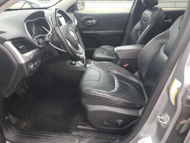 1C4PJMBS4EW237676 - 2014 JEEP CHEROKEE TRAILHAWK SILVER photo 7