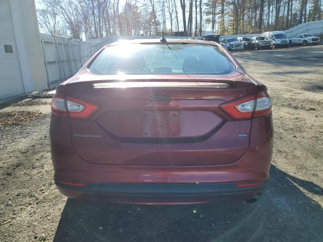 3FA6P0H73DR320514 - 2013 FORD FUSION SE 红色 照片 6