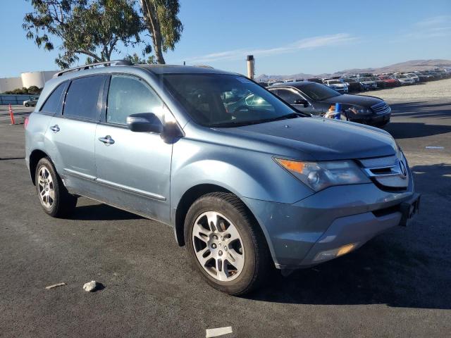 2HNYD28388H519896 - 2008 ACURA MDX TECHNOLOGY ლურჯი ფოტო 4