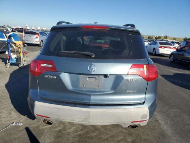 2HNYD28388H519896 - 2008 ACURA MDX TECHNOLOGY ლურჯი ფოტო 6
