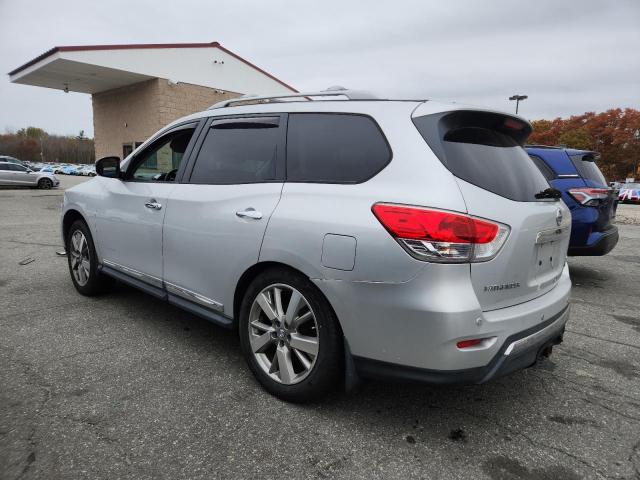 5N1AR2MM1DC615496 - 2013 NISSAN PATHFINDER S SILVER photo 2
