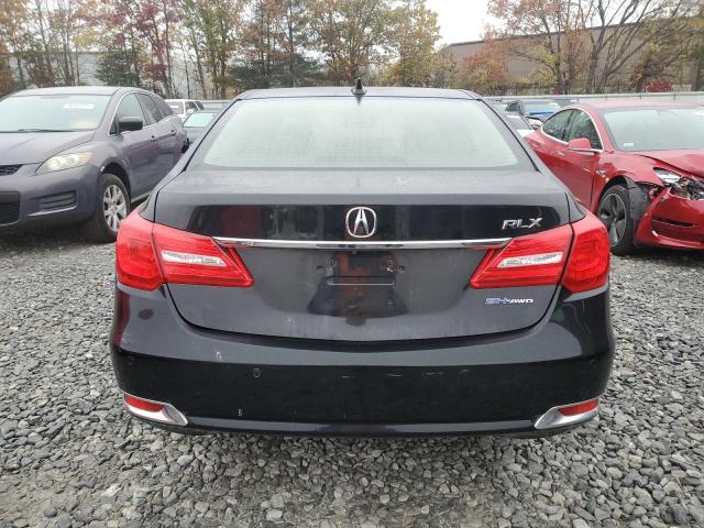 JH4KC2F90GC000072 - 2016 ACURA RLX SPORT HYBRID ADVANCE BLACK photo 6