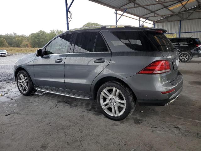4JGDA5HB0HA827208 - 2017 MERCEDES-BENZ GLE 350 4MATIC GRAY photo 2