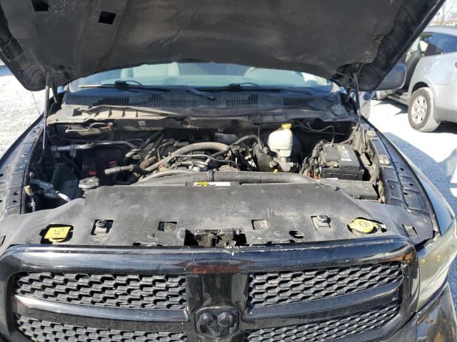 1C6RR7FTXFS573614 - 2015 RAM 1500 ST შავი ფოტო 11