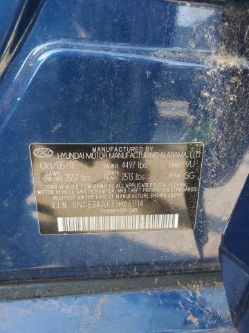 5NPE34AF3JH661114 - 2018 HYUNDAI SONATA SPORT BLUE photo 12