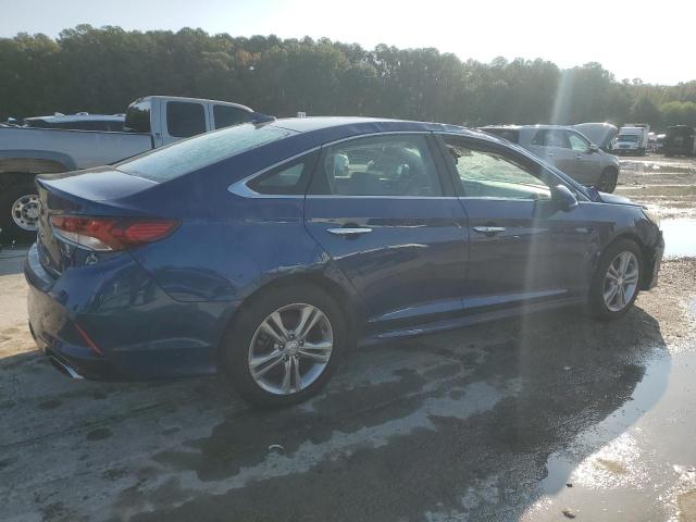 5NPE34AF3JH661114 - 2018 HYUNDAI SONATA SPORT BLUE photo 3