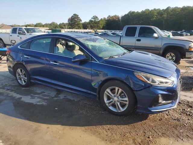 5NPE34AF3JH661114 - 2018 HYUNDAI SONATA SPORT BLUE photo 4