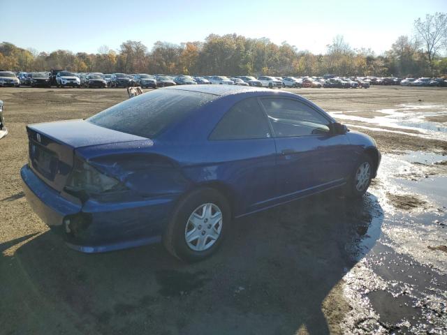 1HGEM22105L054580 - 2005 HONDA CIVIC DX VP BLUE photo 3