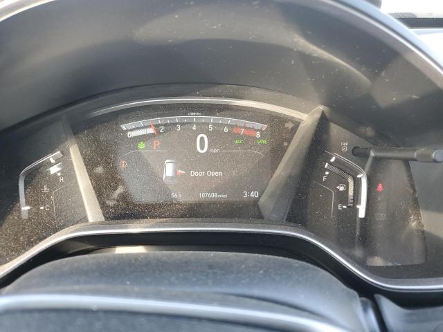 5J6RW2H82HL010903 - 2017 HONDA CR-V EXL SILVER photo 9