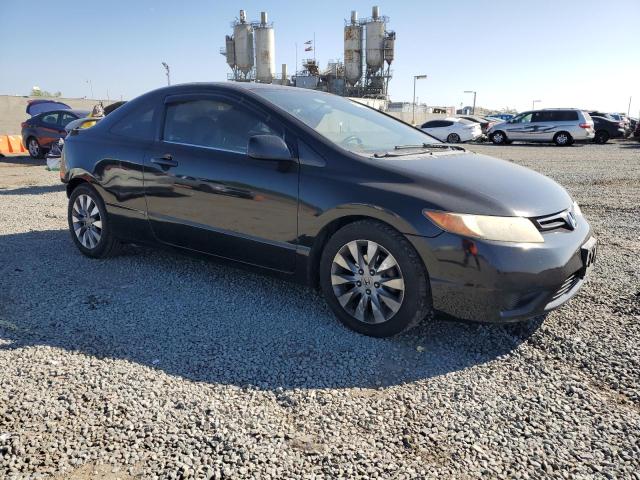 2HGFG12627H503405 - 2007 HONDA CIVIC LX Սև լուսանկար 4