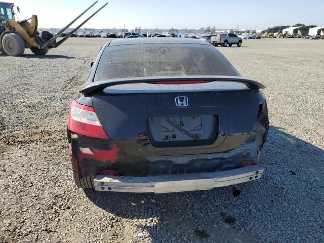 2HGFG12627H503405 - 2007 HONDA CIVIC LX Սև լուսանկար 6