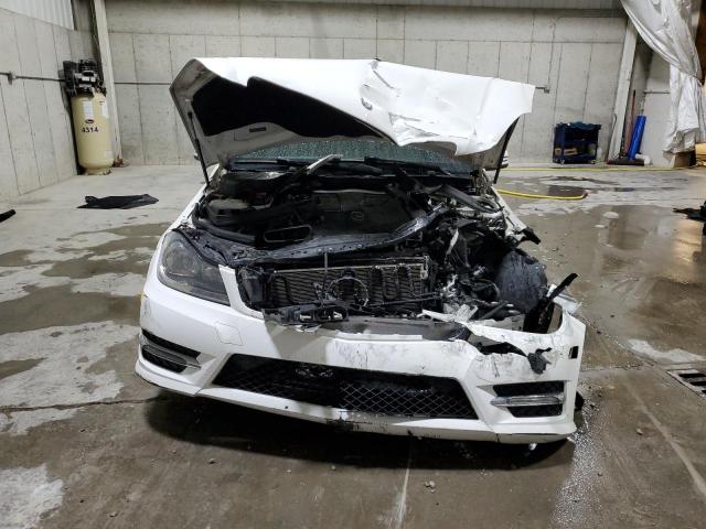 WDDGF8AB9DR279967 - 2013 MERCEDES-BENZ C 300 4MATIC WHITE photo 5