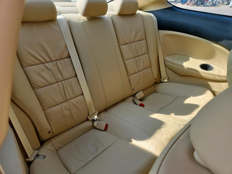 1HGCS2B86CA004687 - 2012 HONDA ACCORD EXL WHITE photo 10