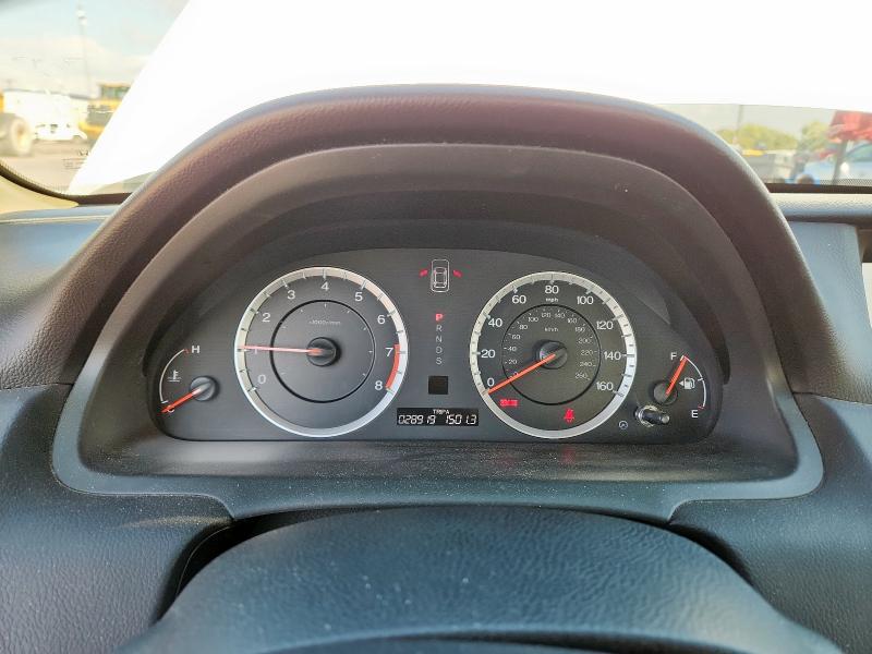 1HGCS2B86CA004687 - 2012 HONDA ACCORD EXL WHITE photo 9