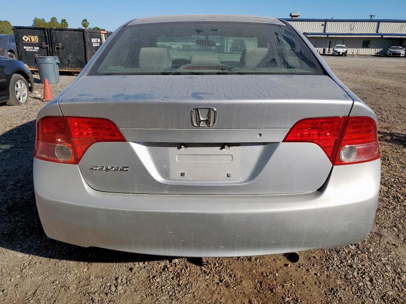 1HGFA16867L901359 - 2007 HONDA CIVIC EX SILVER photo 6