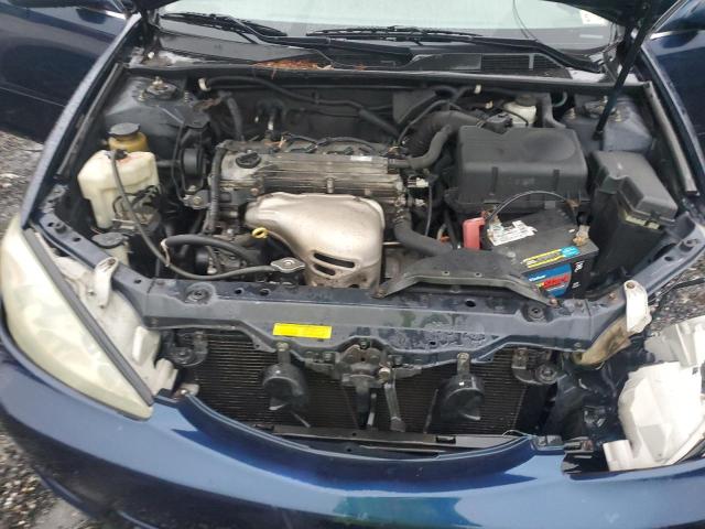 4T1BE32K44U262723 - 2004 TOYOTA CAMRY LE BLUE photo 11