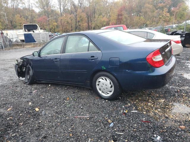 4T1BE32K44U262723 - 2004 TOYOTA CAMRY LE BLUE photo 2