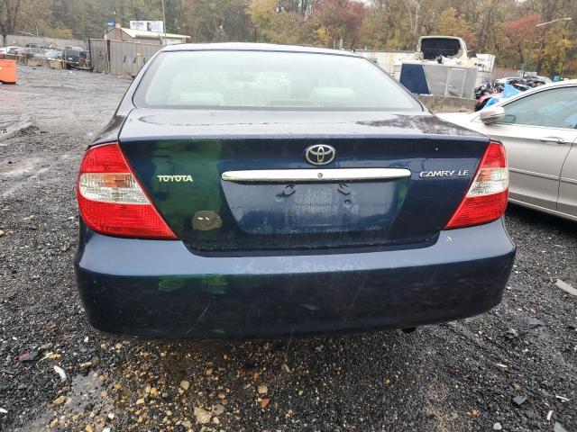 4T1BE32K44U262723 - 2004 TOYOTA CAMRY LE BLUE photo 6