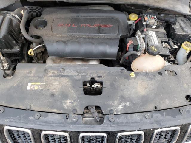 3C4NJDBB6JT185507 - 2018 JEEP COMPASS LATITUDE Szary zdjęcie 12