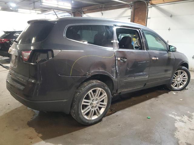1GNKVGKDXFJ380140 - 2015 CHEVROLET TRAVERSE LT 灰色 照片 3