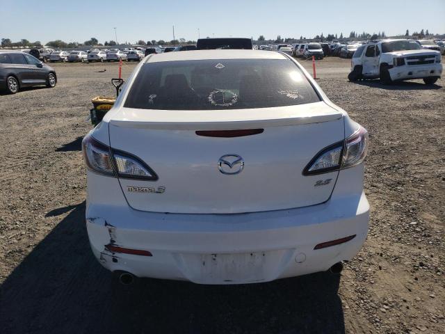 JM1BL1V6XC1608304 - 2012 MAZDA 3 S თეთრი ფოტო 6