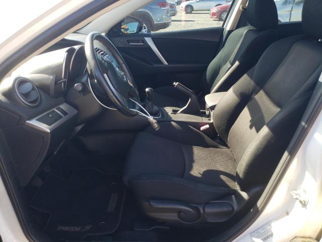 JM1BL1V6XC1608304 - 2012 MAZDA 3 S თეთრი ფოტო 7