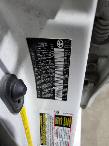 5YFBURHE4KP915881 - 2019 TOYOTA COROLLA L WHITE photo 12