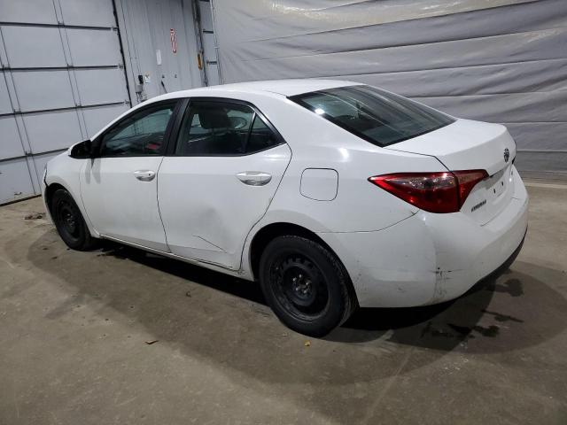 5YFBURHE4KP915881 - 2019 TOYOTA COROLLA L WHITE photo 2