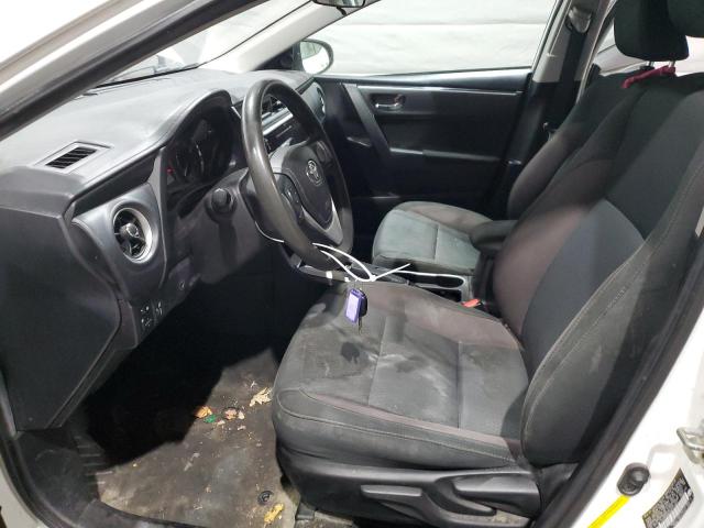 5YFBURHE4KP915881 - 2019 TOYOTA COROLLA L WHITE photo 7