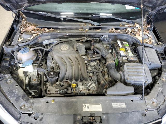 3VW2K7AJ5EM384507 - 2014 VOLKSWAGEN JETTA BASE BLACK photo 11