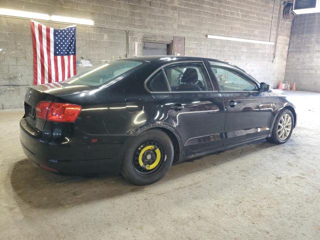 3VW2K7AJ5EM384507 - 2014 VOLKSWAGEN JETTA BASE BLACK photo 3
