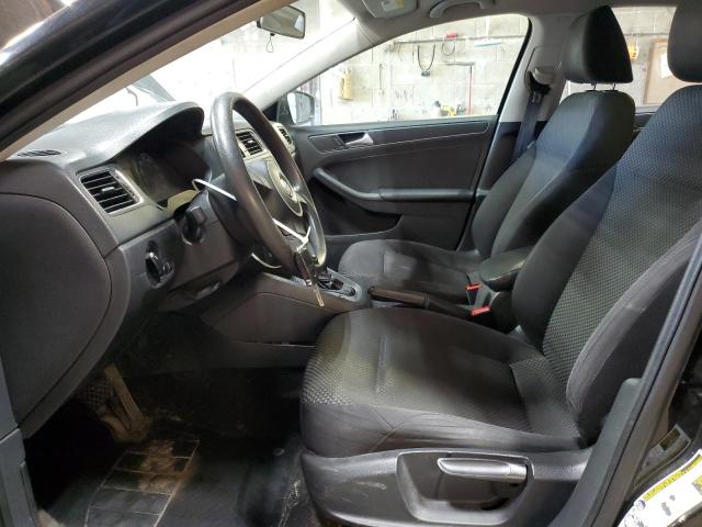 3VW2K7AJ5EM384507 - 2014 VOLKSWAGEN JETTA BASE BLACK photo 7