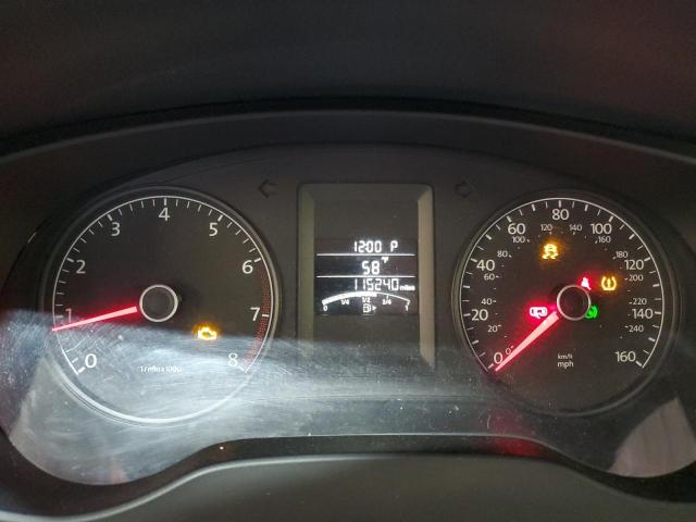 3VW2K7AJ5EM384507 - 2014 VOLKSWAGEN JETTA BASE BLACK photo 9