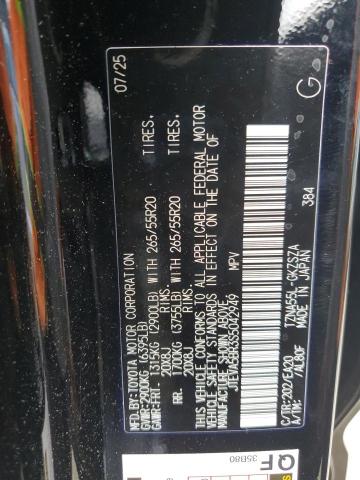 JTEVA5BR3S5042949 - 2025 TOYOTA 4RUNNER SR5 黑色 照片 13