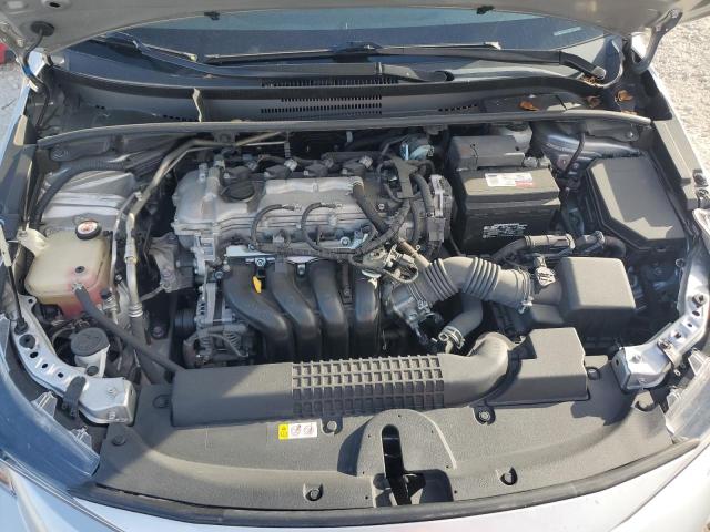 JTDEPMAEXMJ159675 - 2021 TOYOTA COROLLA LE SILVER photo 11