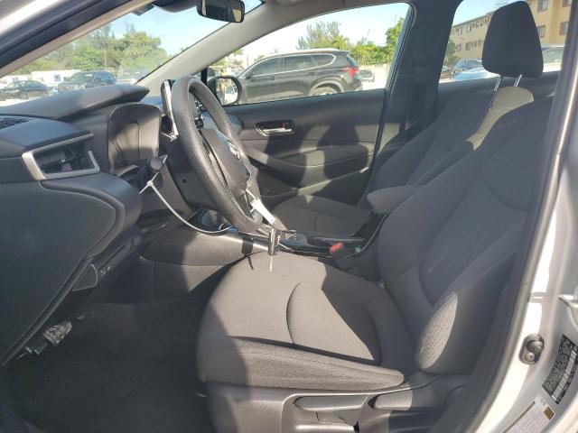 JTDEPMAEXMJ159675 - 2021 TOYOTA COROLLA LE SILVER photo 7
