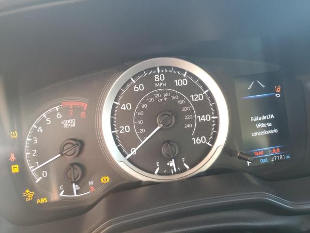 JTDEPMAEXMJ159675 - 2021 TOYOTA COROLLA LE SILVER photo 9