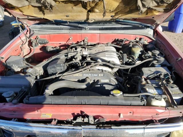 4TAWN72N2TZ212570 - 1996 TOYOTA TACOMA XTRACAB 红色 照片 11