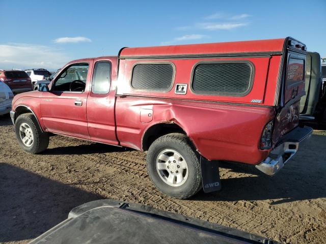 4TAWN72N2TZ212570 - 1996 TOYOTA TACOMA XTRACAB 红色 照片 2
