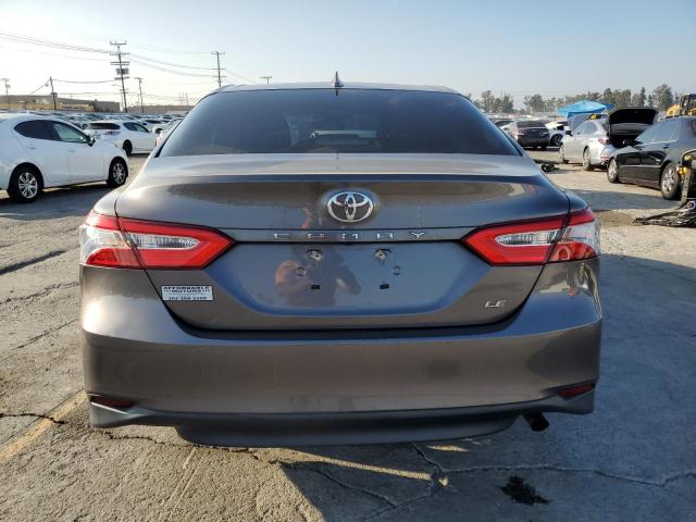4T1B11HK5KU242002 - 2019 TOYOTA CAMRY L GRAY photo 6