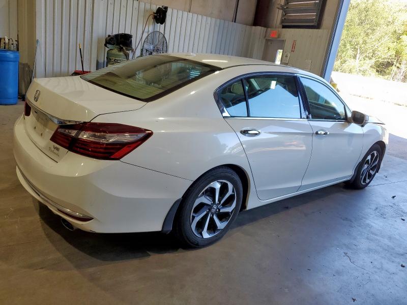 1HGCR3F8XGA019548 - 2016 HONDA ACCORD EXL WHITE photo 3