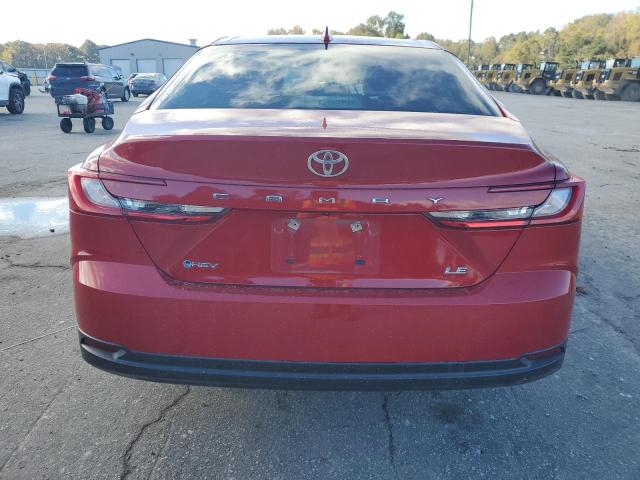 4T1DAACK3SU015990 - 2025 TOYOTA CAMRY XSE RED photo 6