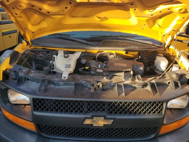 1GB0G2BA5C1181919 - 2012 CHEVROLET EXPRESS G3 YELLOW photo 7