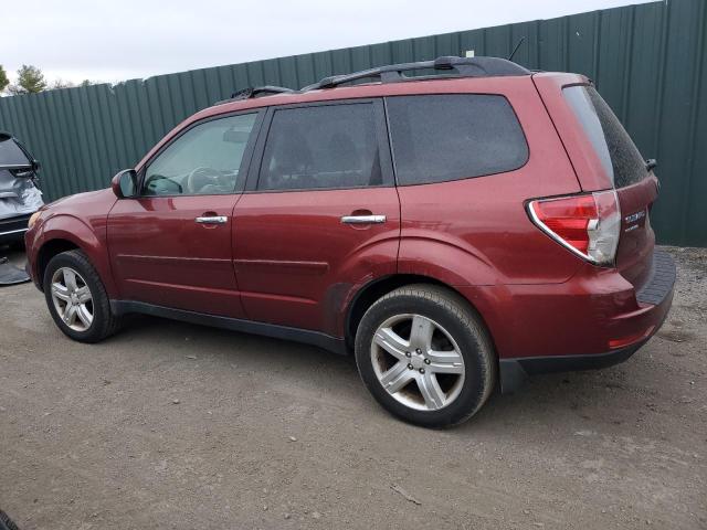 JF2SH6CC9AH703613 - 2010 SUBARU FORESTER 2.5X PREMIUM RED photo 2