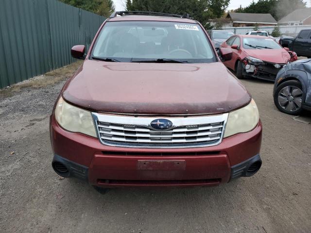 JF2SH6CC9AH703613 - 2010 SUBARU FORESTER 2.5X PREMIUM RED photo 5