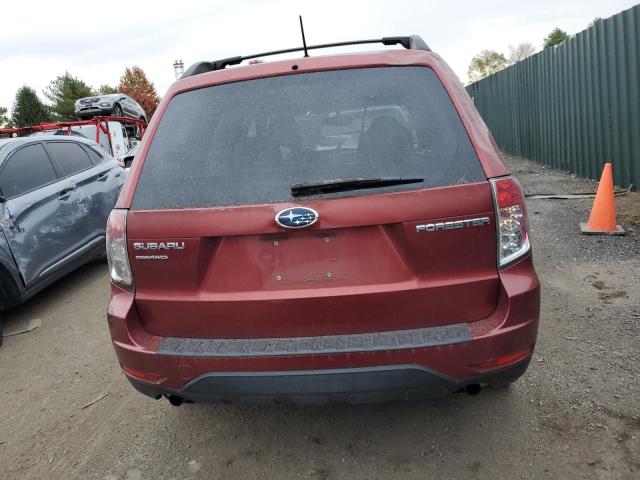 JF2SH6CC9AH703613 - 2010 SUBARU FORESTER 2.5X PREMIUM RED photo 6