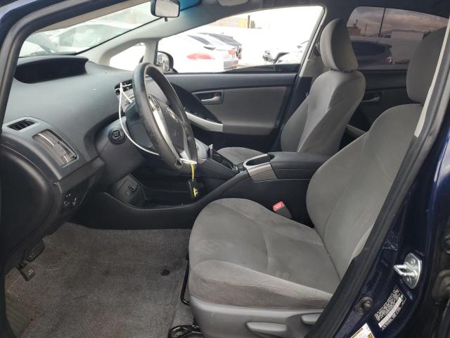 JTDKN3DU4D0353016 - 2013 TOYOTA PRIUS BLUE photo 7