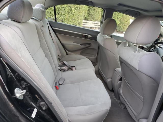 2HGFA16859H320290 - 2009 HONDA CIVIC EX BLACK photo 10